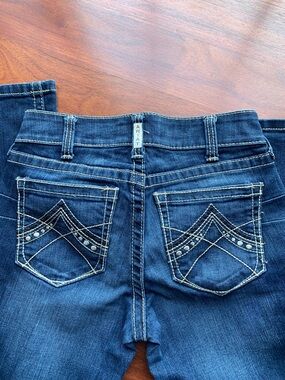 Ariat Women's REAL Dark Blue Jeans